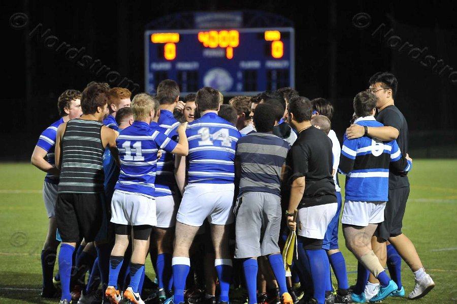 Wheaton Men\'s Rugby vs Mass Maritime.  Photo by Keith Nordstrom